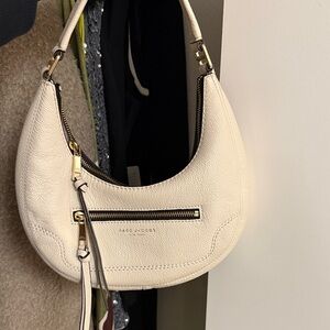 Marc Jacobs leather crescent shoulder bag